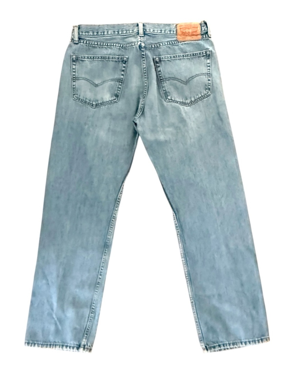 Vintage 90s/Y2K Levi's 505 Straight Leg Jeans in Stone Wash 36 X 32 / Egypt